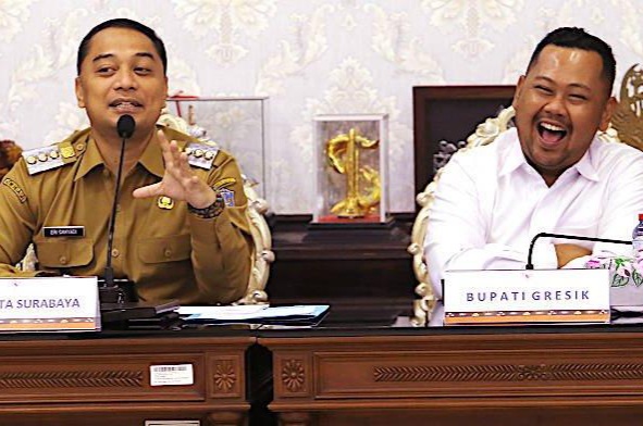 Cak Eri Dan Gus Yani Bahas Pelaksanaan UHC Untuk Surabaya Raya