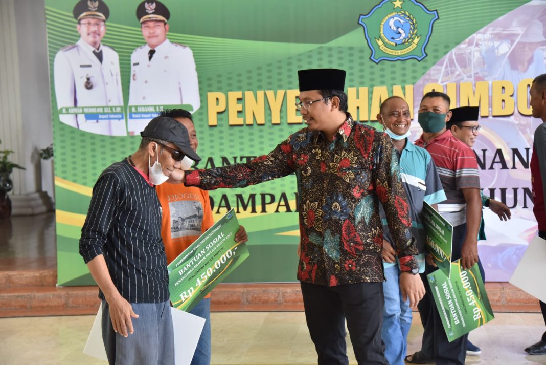 Dampak Kenaikan BBM, Pemkab Sidoarjo Gelontorkan Bansos Senilai Rp4,6 Miliar