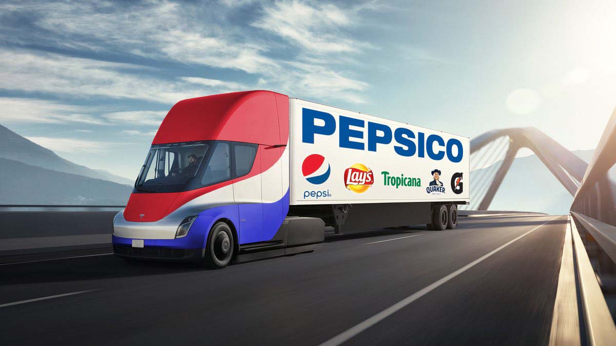 Jadi Konsumen Pertama, Tesla Kirim Truk Listrik ke Pepsi Desember Mendatang