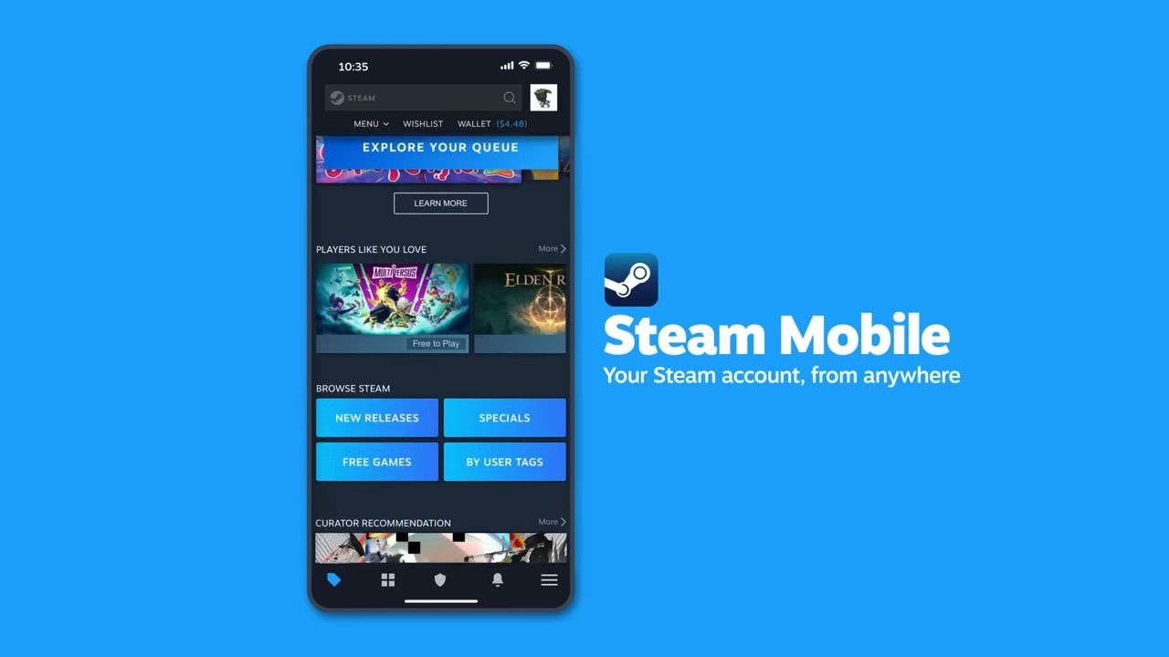Resmi! Steam Mobile Versi Baru Hadir di IOS dan Android