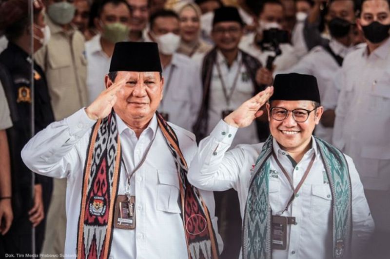 Duet Prabowo dan Cak Imin Bagai Jodoh yang Dipaksakan