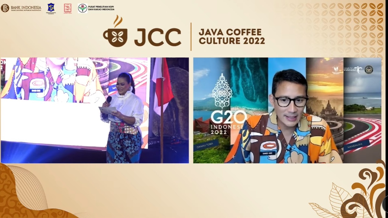 Java Coffee Culture, Sandiaga Uno: Kopi Indonesia Sudah Sangat Mendunia