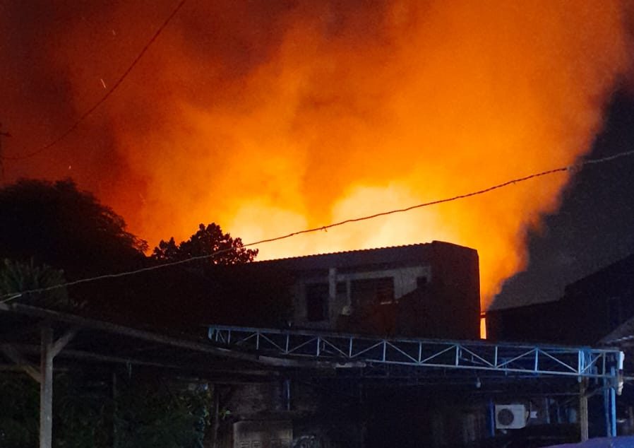 Korban Kebakaran Tegalsari Dapat Bantuan dari DPC PPP Surabaya