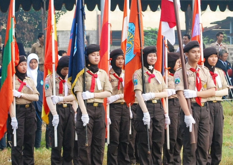 Lewat Asahbaya, Dinkes Surabaya Beri Wawasan Kesehatan pada Anggota Pramuka