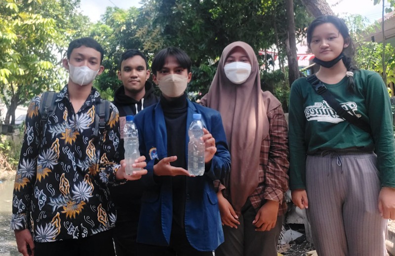 Mahasiswa ITS Manfaatkan Sekam Padi untuk Kendalikan Pencemaran Sungai
