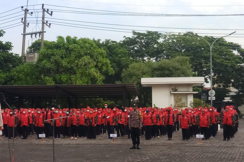 Ratusan KSH Tandes Gelar Upacara Peringati Hari Pahlawan