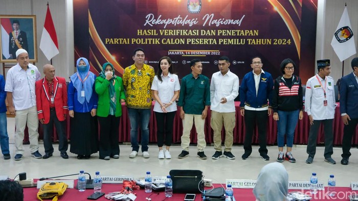 Final, 17 Partai Politik Jadi Peserta Pemilu 2024