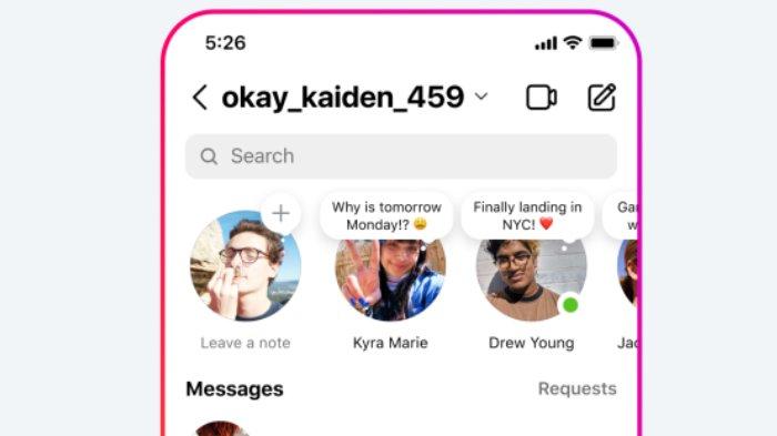 Instagram Luncurkan Fitur Terbaru Notes, Begini Cara Mencobanya