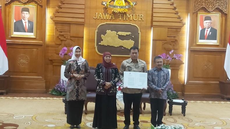 Khofifah Tunjuk Zadim Efisiensi Sebagai Plh Wali Kota Batu