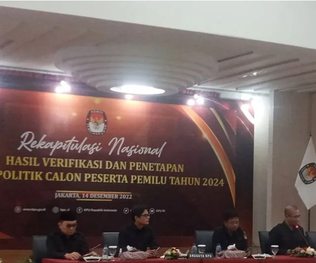 Resmi! KPU Tetapkan 17 Parpol Peserta Pemilu 2024, Ini Nomor Urutnya