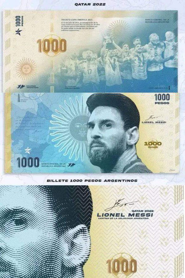 Wajah Messi Bakal Jadi Ikon Mata Uang ‘Peso’ Argentina?