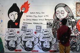100 Hari Tragedi Kanjuruhan, Kelompok Seniman Street Art Kota Malang Gelar Pameran "Menyerang Kota"