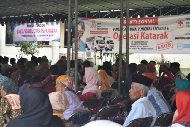 Antusias, 9 Ribu Warga Probolinggo Tunggu Operasi Katarak