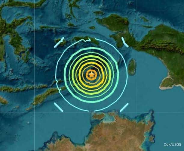 BMKG Akhiri Peringatan Dini Tsunami Pasca Gempa Bumi 7,5 M Guncang Maluku