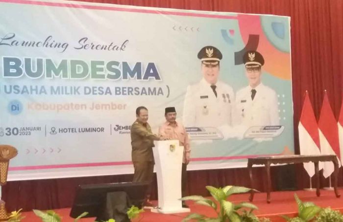 Bumdesma Janji Menangkan Bupati Hendy di Pilbup Jember 2024