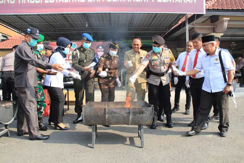 Polres Mojokerto: Perkara Narkoba Turun, Tapi Tersangka Naik