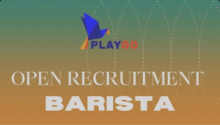 Punya Cita-Cita Jadi Barista? PlayGo Cafe Buka Lowongan Nih, Yuk Simak Persyaratannya