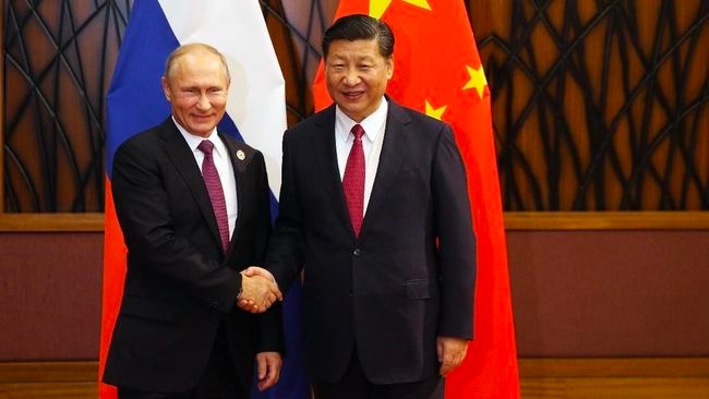 Putin Kerja Sama Dengan China, Guna Melawan Provokasi Negara Barat