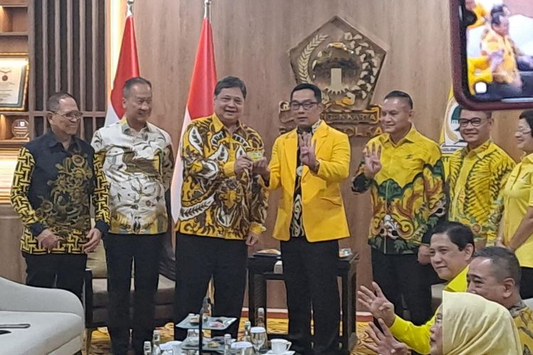 Ridwan Kamil Beberkan Alasan Masuk Partai Golkar