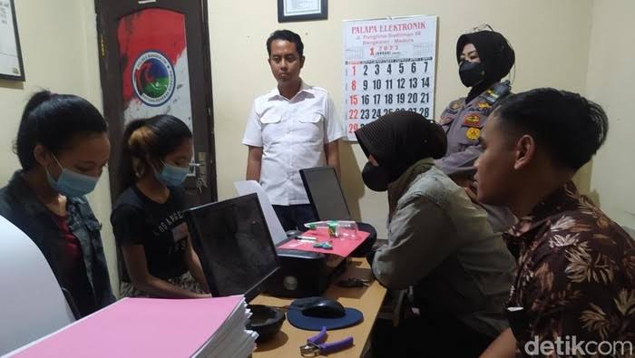 Usai Pesta Sabu, 2 LC Karaoke Ditangkap Polres Bangkalan