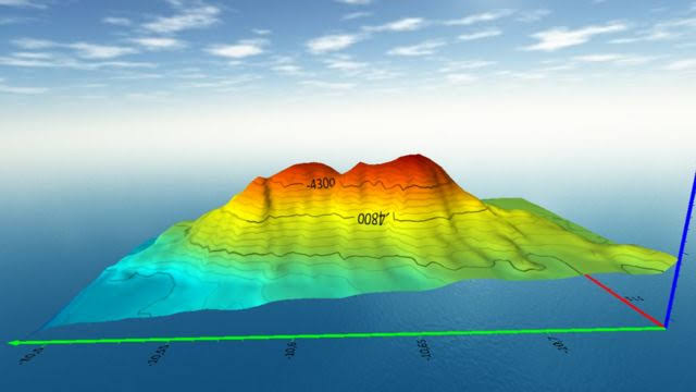 Badan Informasi Geospasial (BIG) Umumkan Temuan Gunung Bawah Laut di Pacitan Jawa Timur