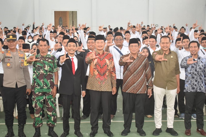 Bawaslu Lamongan Lantik 474 PKD, Jadi Garda Terdepan Pemilu 2024