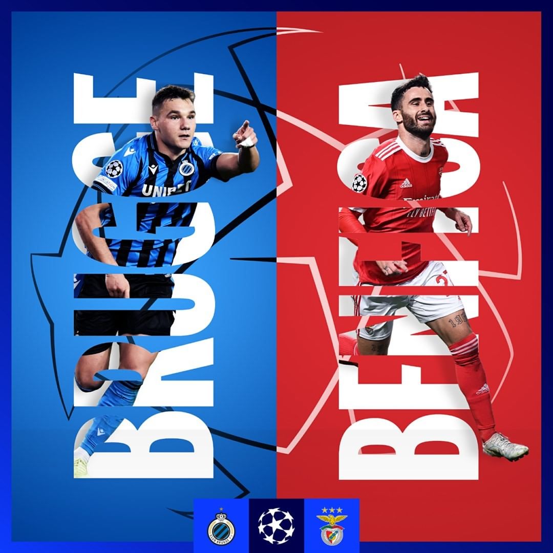 Club Brugge vs Benfica: Duel Kuda Hitam Terkuat