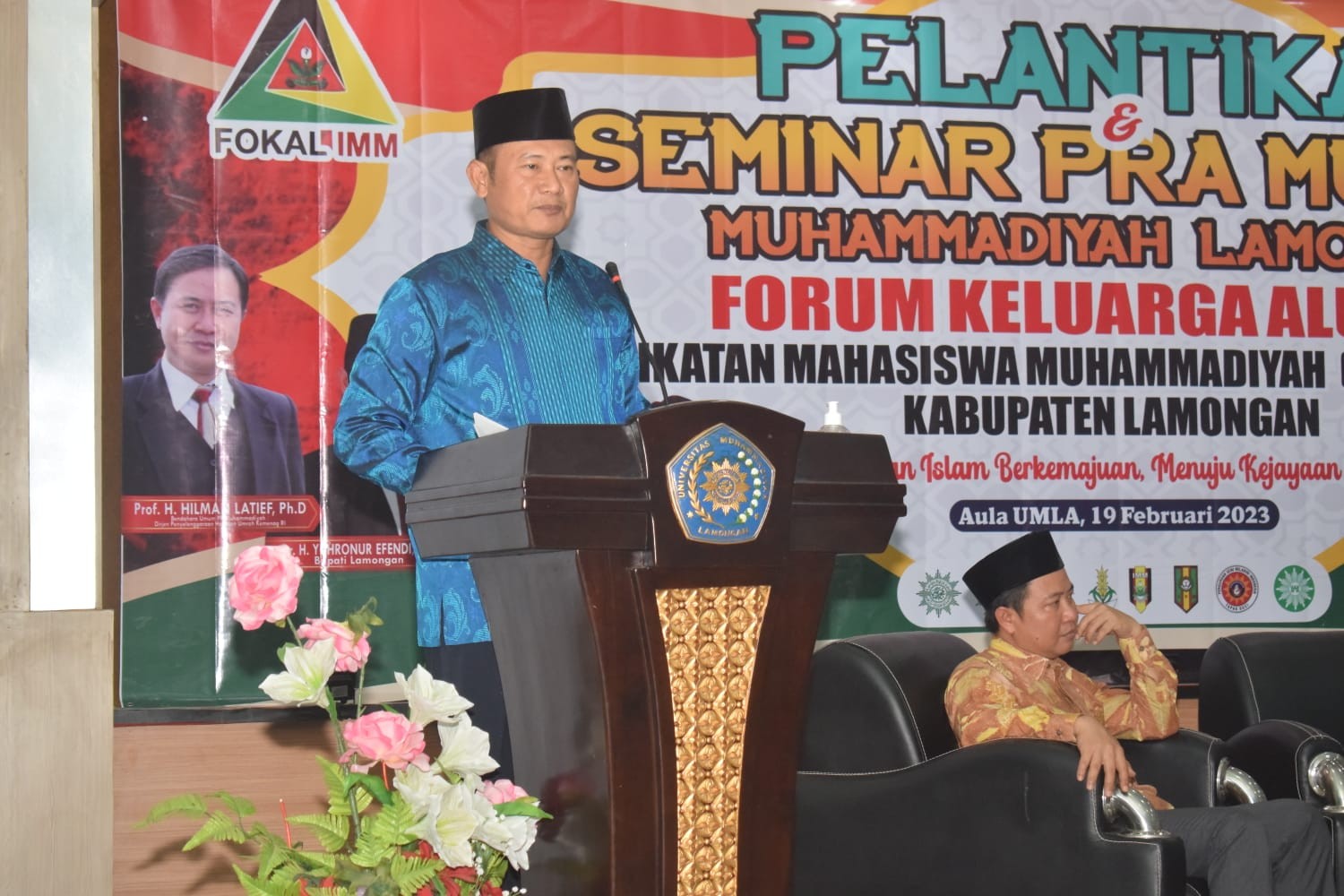 Pak Yes Pimpin Kegiatan Pelantikan Muhammadiyah, Eksistensi Kejayaan Lamongan Tumbuh Bersama