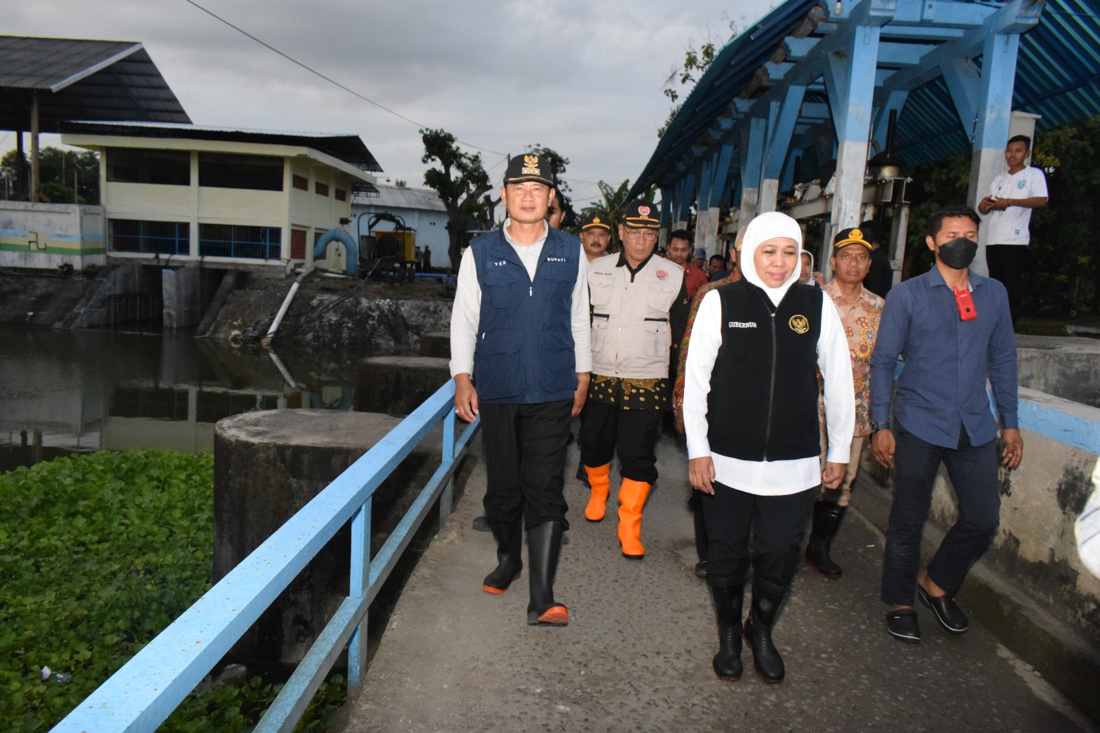 Sigap Tangani Banjir! Pemkab Lamongan dan Pemprov Jatim Akan Perbarui Pintu Air Kuro