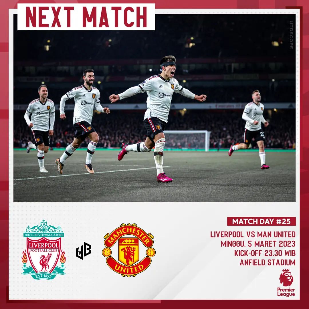 Liverpool Vs Manchester United: Misi Berat di Kandang The Reds