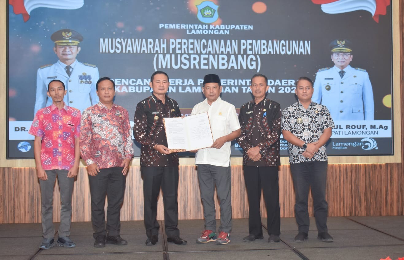 Pak Yes Tetapkan 7 Preferensi Pembangunan Lamongan di Tahun 2024