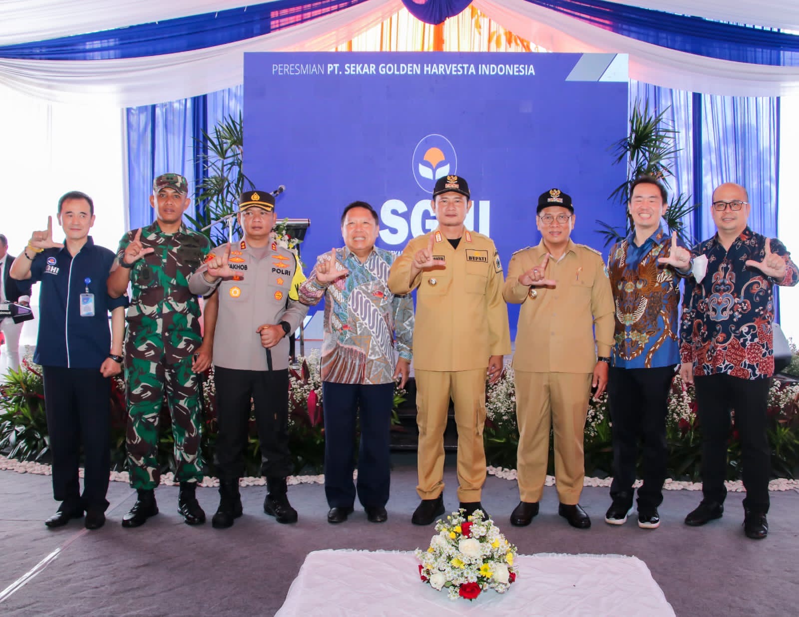 Pak Yes Resmikan Pabrik Udang dan Ikan, Support Investor Lokal Lamongan