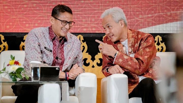 Sandiaga Uno Panggil Ganjar Pranowo dengan Sapaan 'Bung Ganjar', Ada Apa ya?