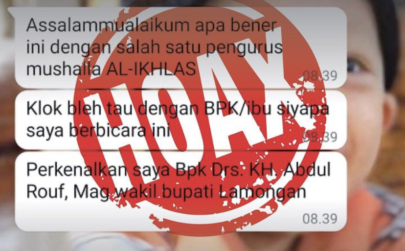 Wakil Bupati Lamongan Abdul Ro'uf Muncul dalam Pesan WhatsApp Penipuan, Kenapa ya?