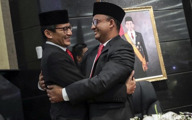 Akankah Anies Baswedan Ulangi Duet dengan Sandiaga Uno?