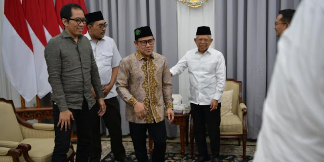 Cak Imin Klaim Dapat Restu Maruf Amin Jadi Cawapres: 'Sekarang Giliran Kamu!'