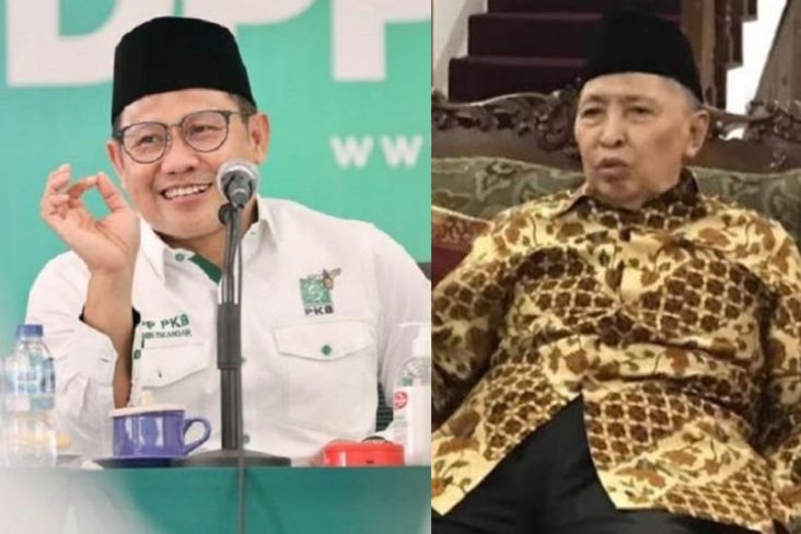 Cak Imin Kunjungi Mantan Wapres Hamzah Haz