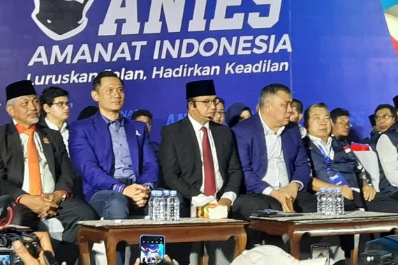 Hadiri Acara Relawan ANIES, AHY Ucapkan Selamat Ulang Tahun