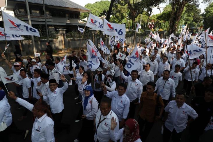 'Parade Indonesia Sejahtera' Partai Perindo Jadi Topik Populer di Twitter