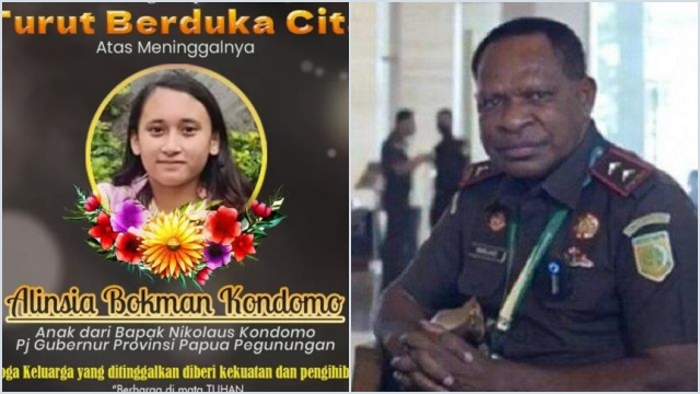 Polisi Duga Putri Pj Gubernur Papua Pegunungan Alami Kekerasan Seksual Sebelum Meninggal