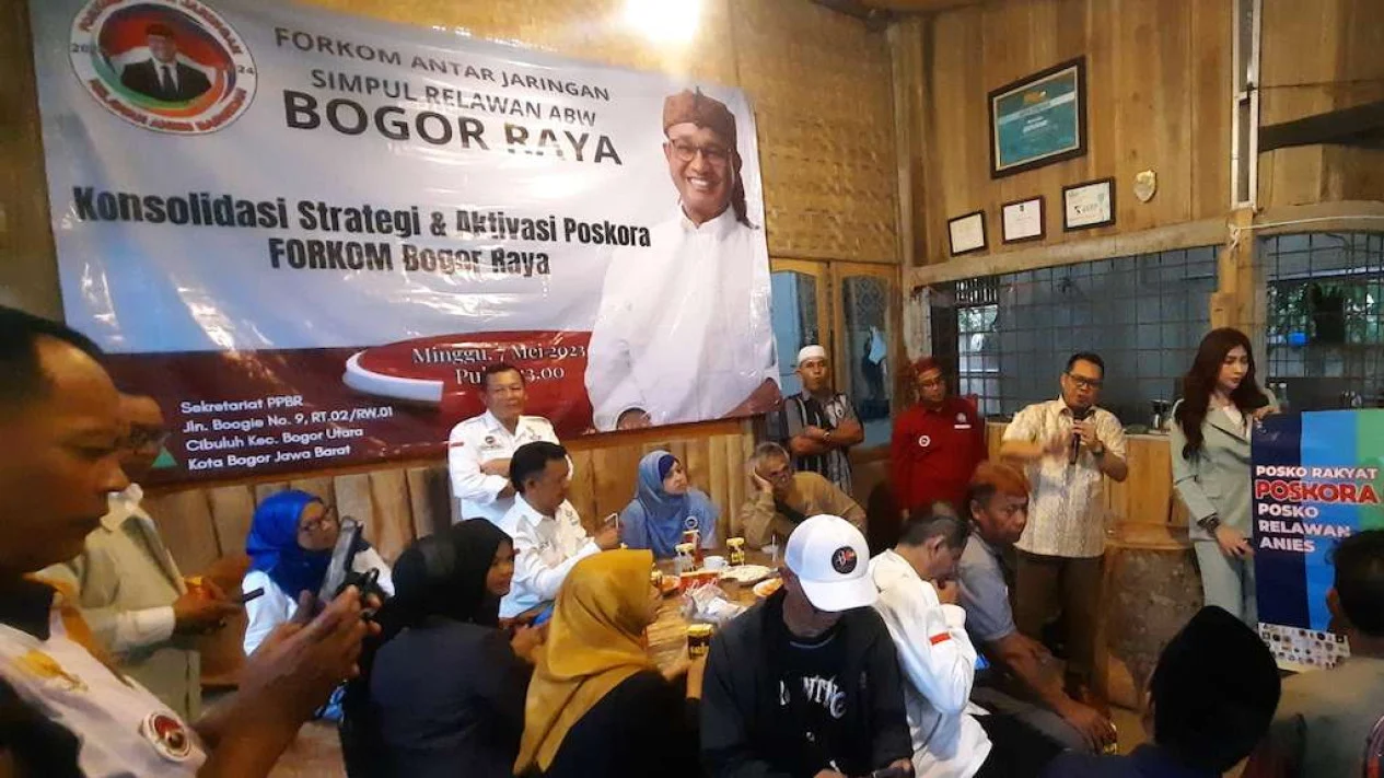 Relawan Anies Target Pembentukan 1.000 Poskora di Wilayah Bogor Raya