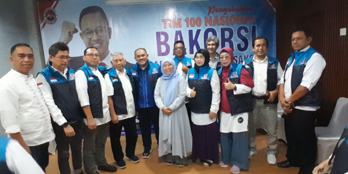 Jadi Saksi di TPS, 100 Tim Nasional Relawan Anies Resmi Dikukuhkan