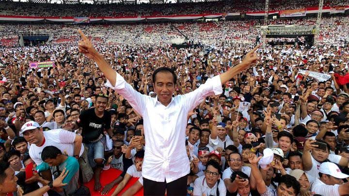 Menilik Pidato Jokowi di GBK, Serukan Simpatisan Untuk Dukung Ganjar Capres