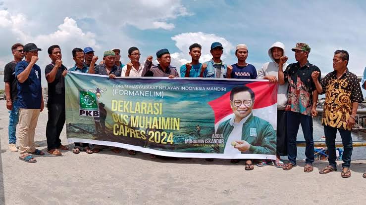 Nelayan Sidoarjo Dukung Muhaimin Iskandar Jadi Capres 2024