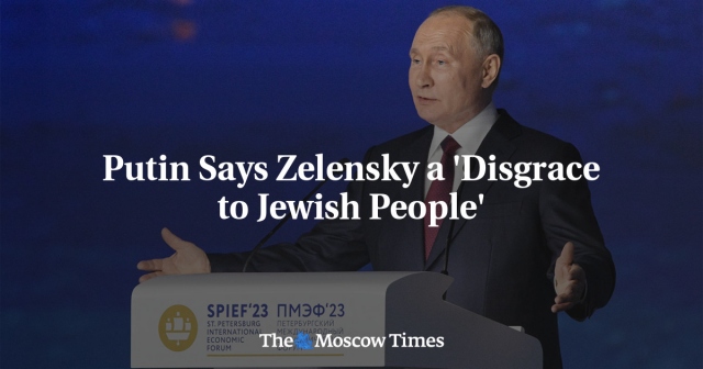 Putin: Zelensky Bukan Orang Yahudi, Dia Memalukan Bagi Mereka