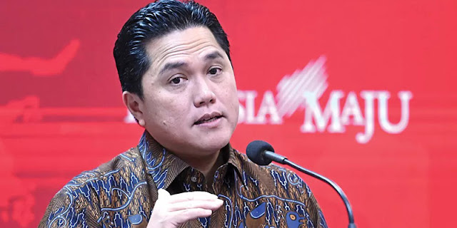 Survei Indikator: Erick Thohir, Sosok yang Paling Dianggap Serius Maju Cawapres