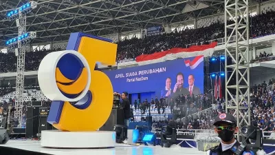 Melihat Ratusan Ribu Simpatisan NasDem Turut Ramaikan GBK