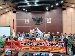 Petisi 100 Desak DPR dan MPR Makzulkan Jokowi, ProDem: Kalau Serius, Harus People Power!