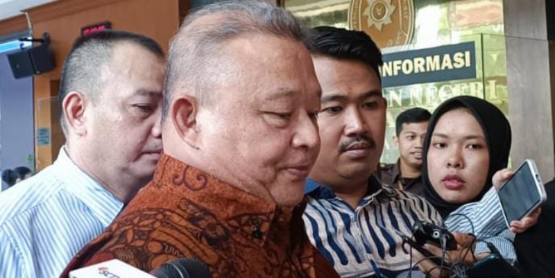 Politisi NasDem Hermawi Taslim Datangi Sidang Johnny Plate: Saya Hadir Beri Dukungan Moril