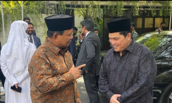 Survei LSN: Erick Thohir Paling Cocok Dampingi Prabowo